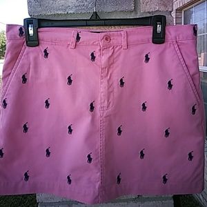 Ralph Lauren Sport Embroidered Skirt